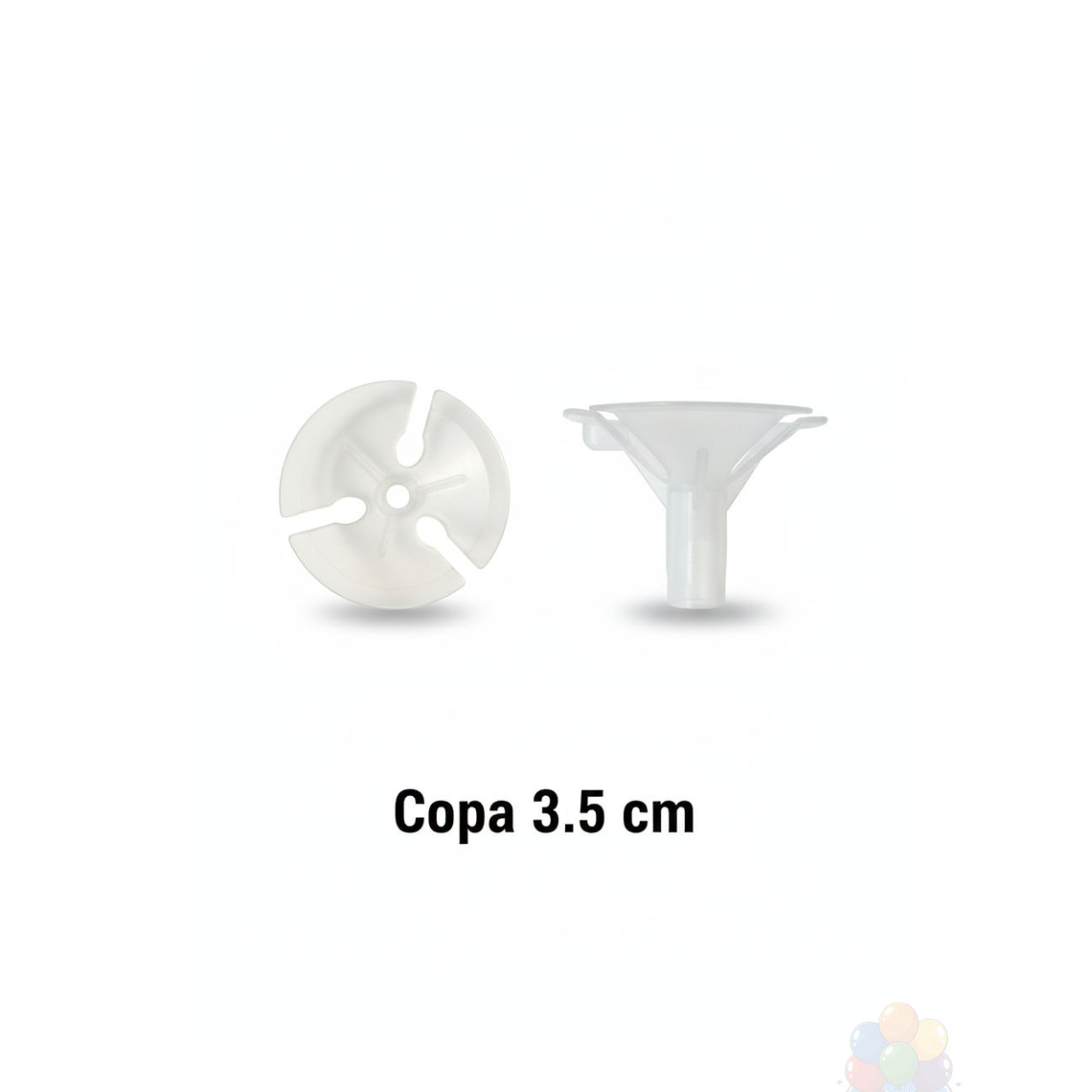 Pedestal Porta Globos 130cm Base Agua 7 Varillas 8