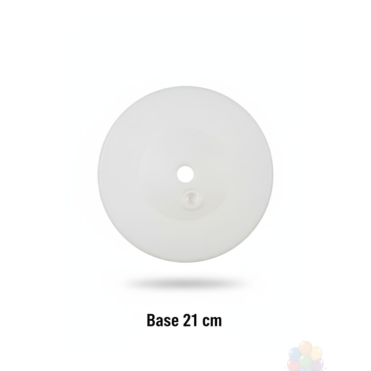 Pedestal Porta Globos 130cm Base Agua 7 Varillas 11