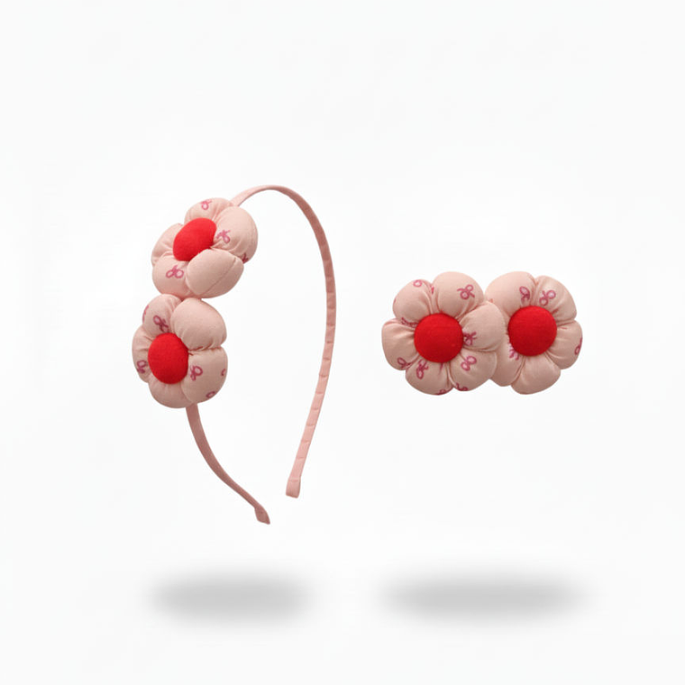 Cintillos Florales Surtidos de Tela 7