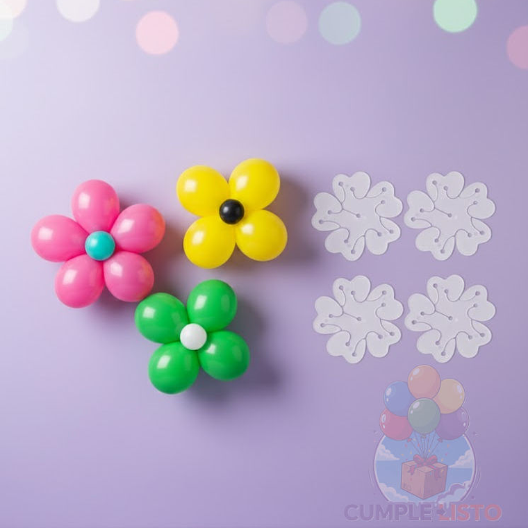 Clip para Flor de Globo 1