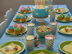 Cítrico Celeste Verde Amarillo 