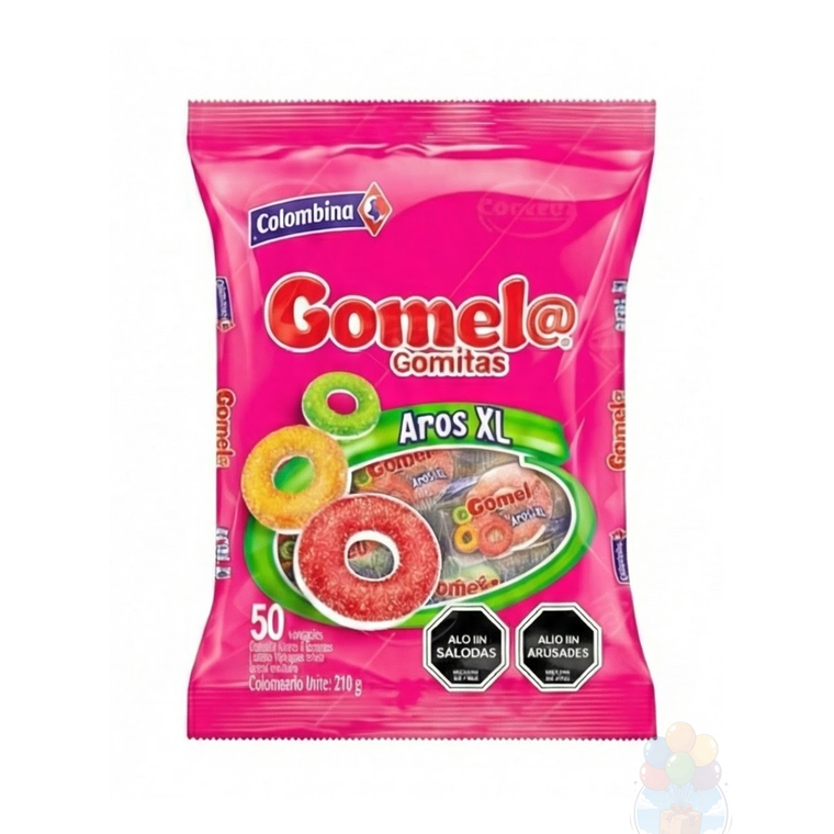 Gomela gomitas Aro XL 50 Unidades 2
