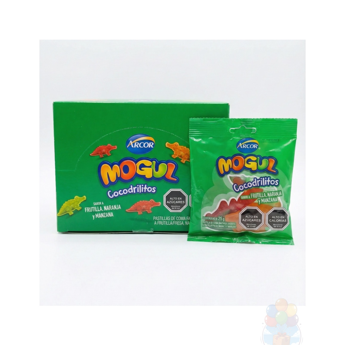 Gomitas Cocodrilito 12 Bolsas individuales 2
