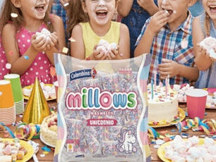 Millows Unicornio: Malvaviscos Individuales 50 Unidades.
