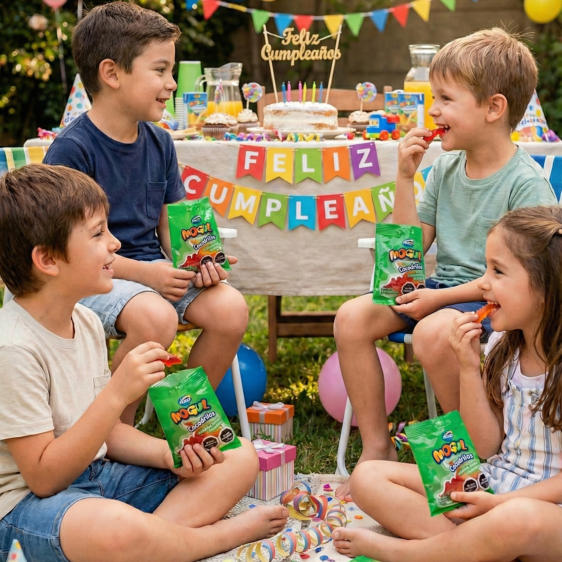 Gomitas Cocodrilito 12 Bolsas individuales 1