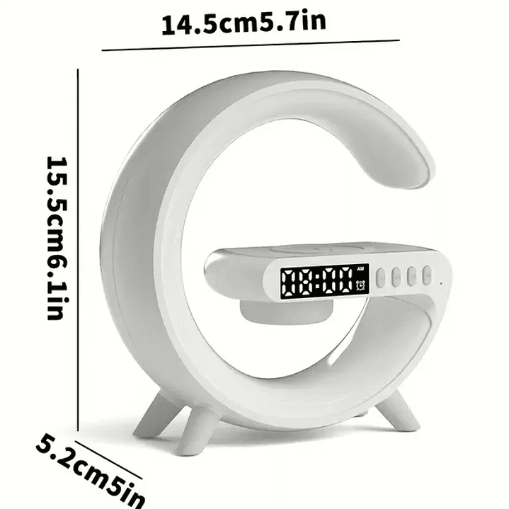 Colunas ﻿﻿Bluetooth﻿ Inteligentes, Luz RGB, Despertador 2