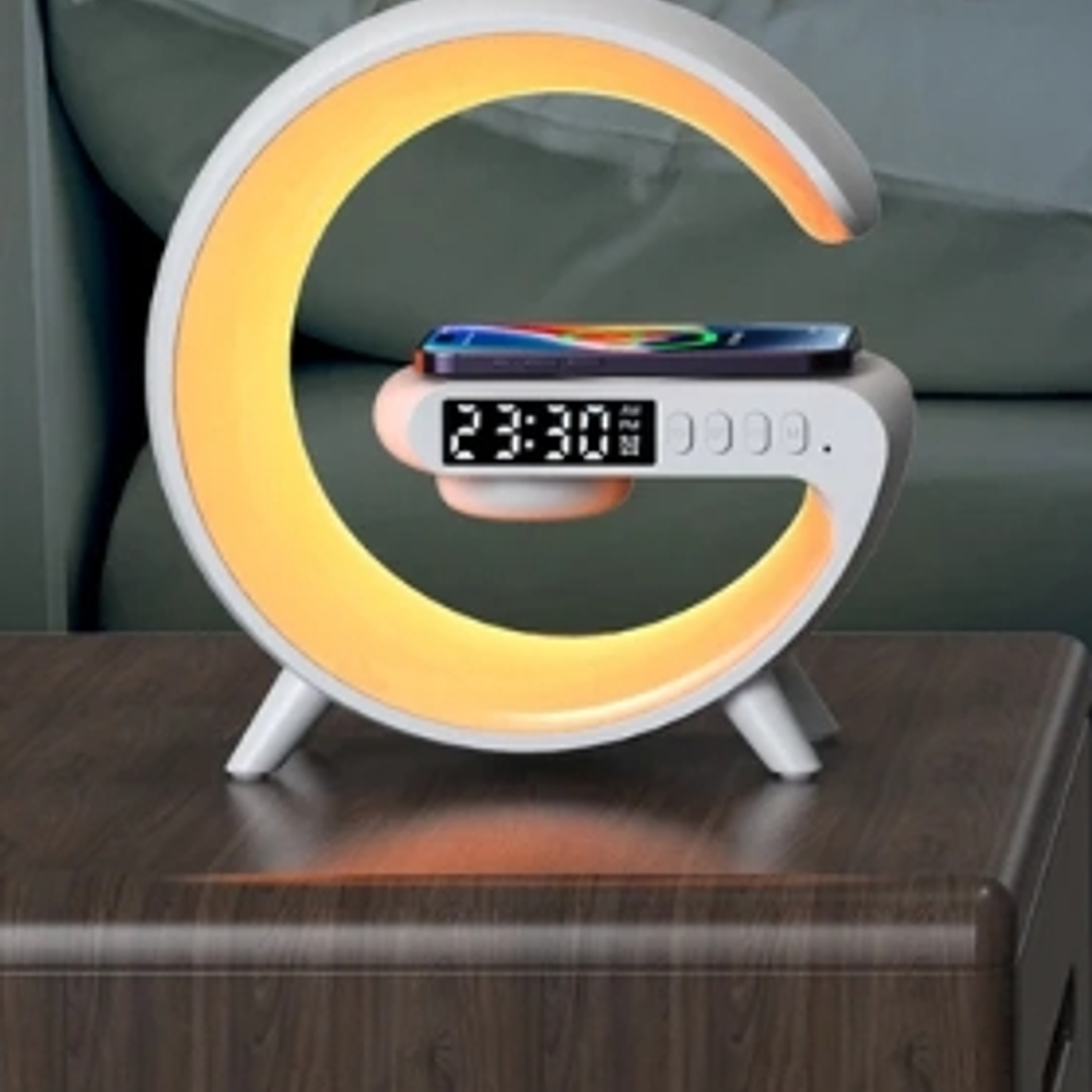 Colunas ﻿﻿Bluetooth﻿ Inteligentes, Luz RGB, Despertador 3