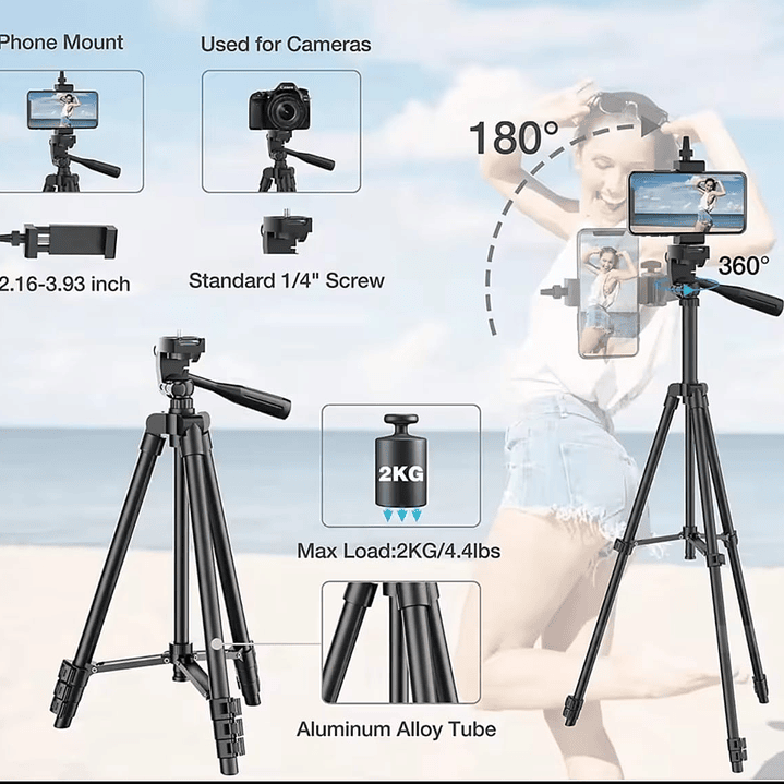 Tripé para Telemóvel 2