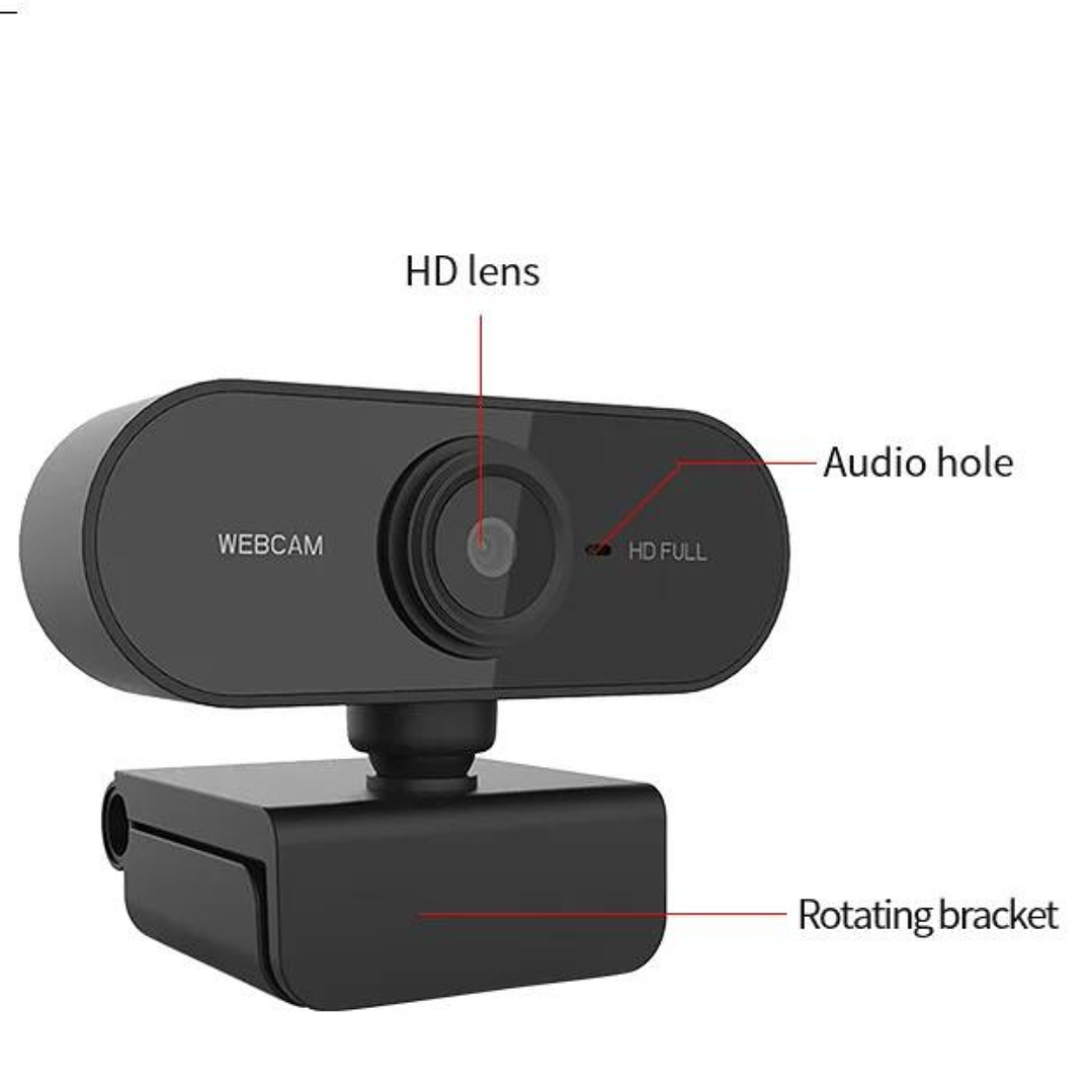 Mini Câmera Web Full HD 6