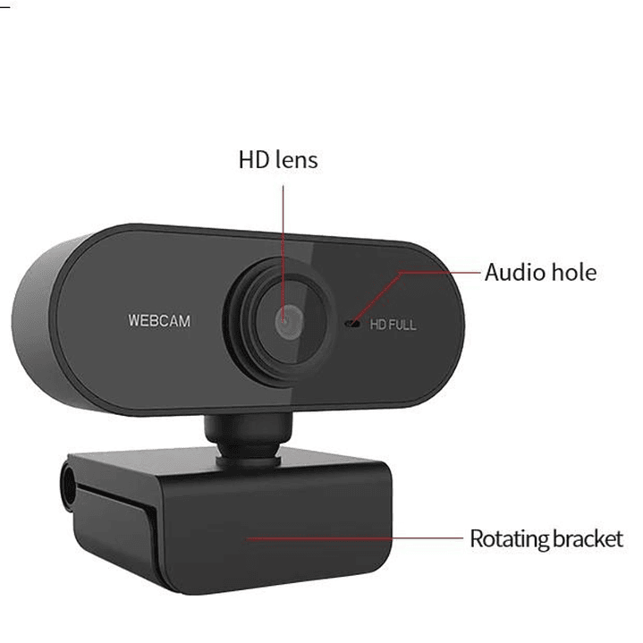 Mini Câmera Web Full HD 6