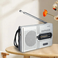 Mini Rádio Portátil FM/AM - 2 Pilhas AA - Thumbnail 1