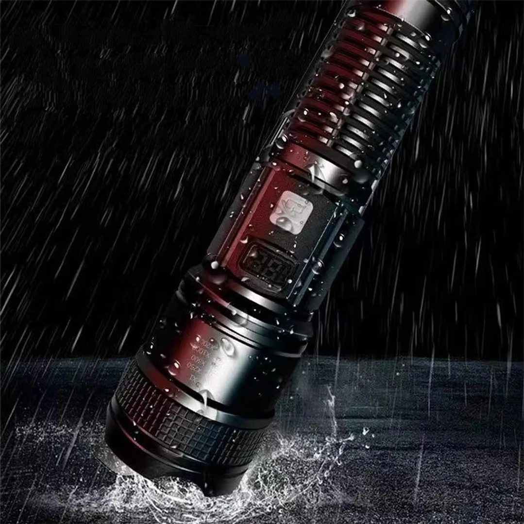USB Type C Rechargeable LED Flashlight 6