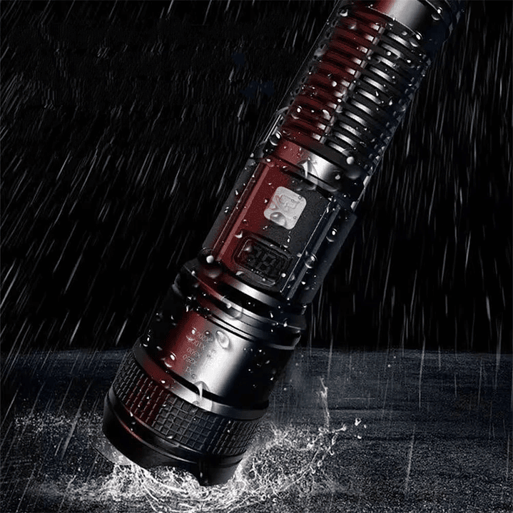 USB Type C Rechargeable LED Flashlight 6