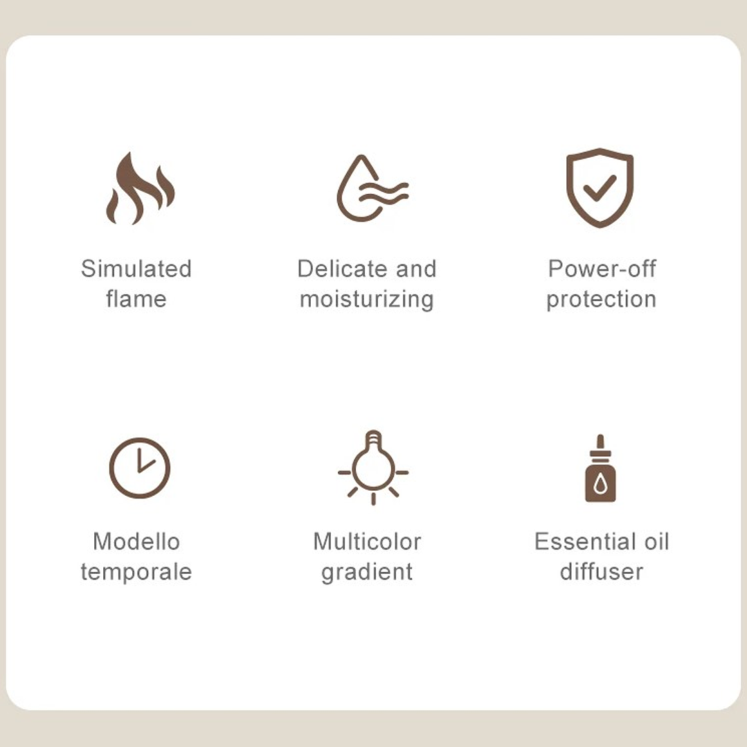 Difusor de Aroma com Chama  3