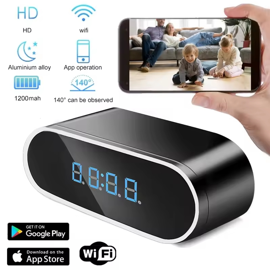 Mini Câmera Wi-Fi 4K HD Disfarçada em Relógio 1