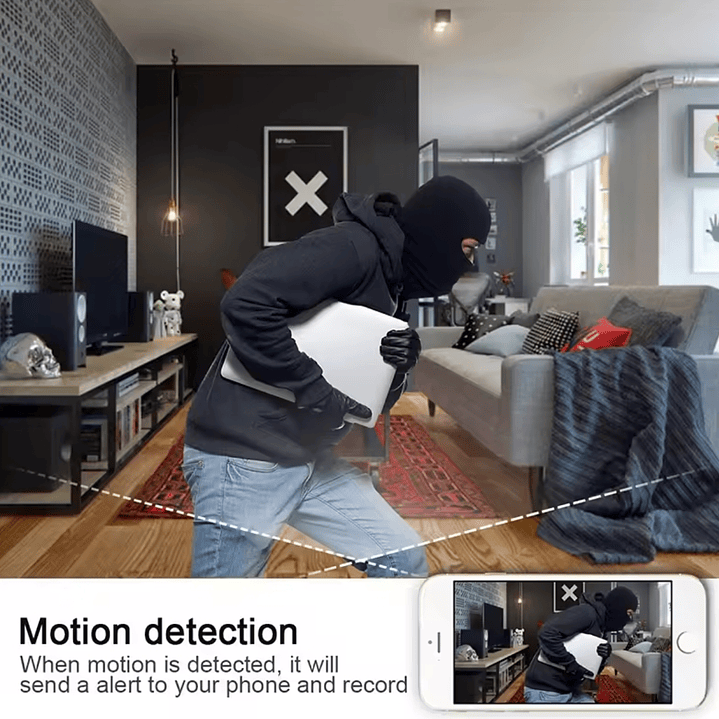 Mini Câmera Wi-Fi 4K HD Disfarçada em Relógio 6