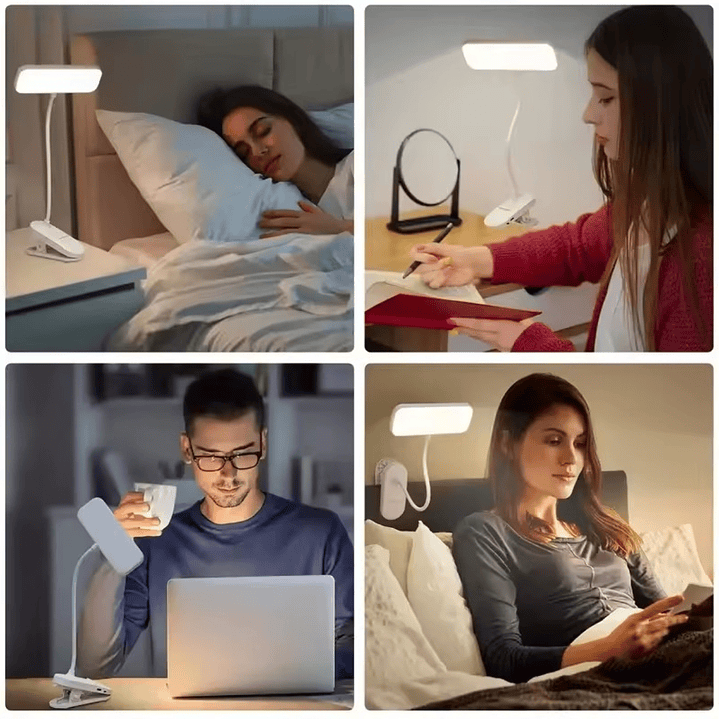 Lâmpada de Mesa LED com Clip 5