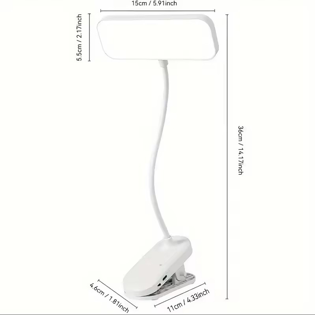 Lâmpada de Mesa LED com Clip 3