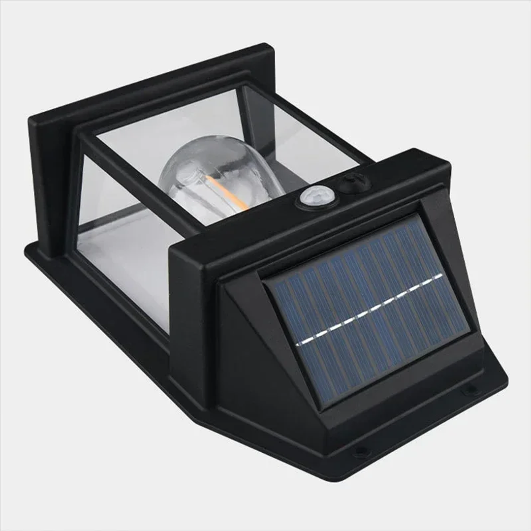 Luz de Parede Solar LED com Sensor de Movimento 3