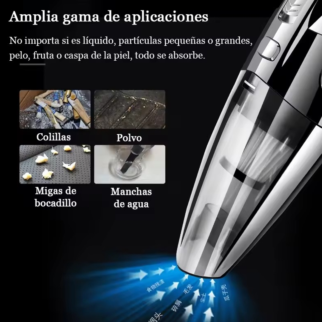 Aspirador de Pó Portátil Sem Fios 2