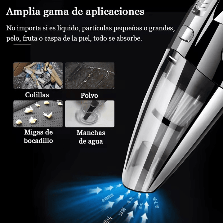 Aspirador de Pó Portátil Sem Fios 2