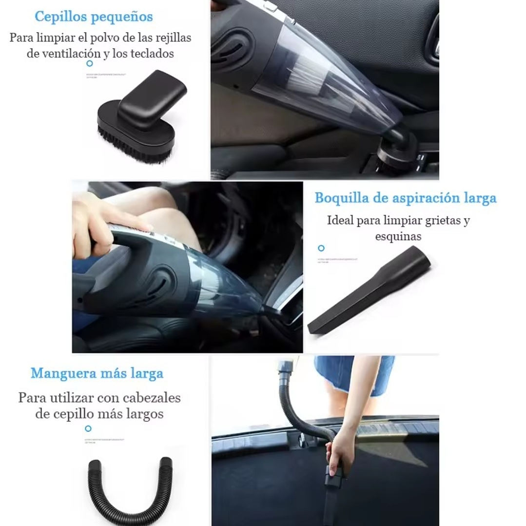 Aspirador de Pó Portátil Sem Fios 3