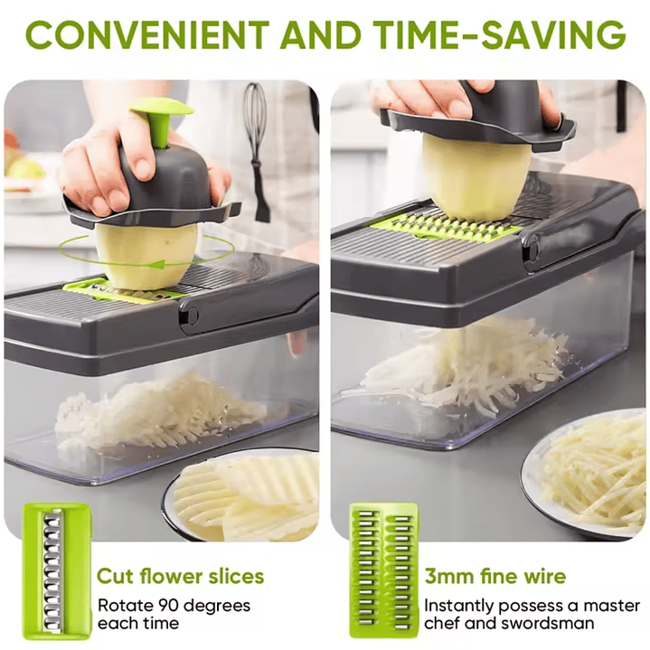 Picador de Legumes Multifuncional 4