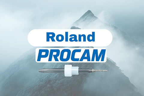 Fresa Roland - Glass Ceramic