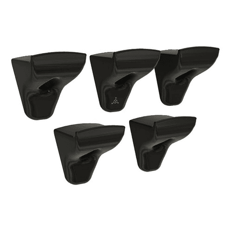 Soporte Para Jockey Colgador Porta Gorro De Muro Pack 5 Unid