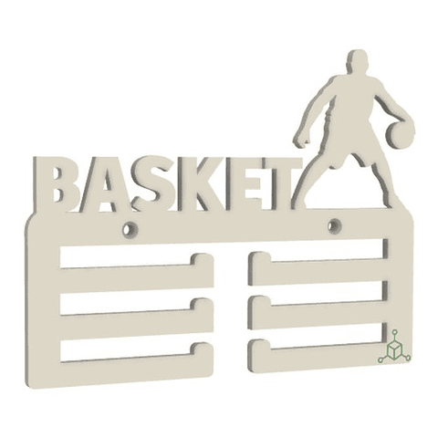 Medallero Basket Soporte Para Medallas De Básquetbol