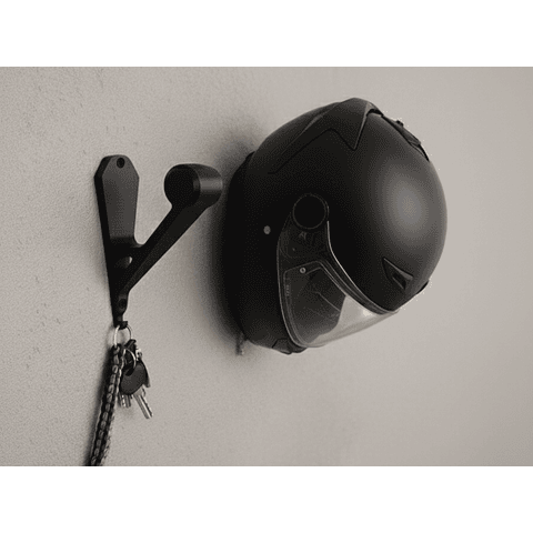 Colgador Soporte Pared Para Casco De Moto Y Bicicleta