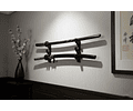 Soporte De Muro Para 3 Katanas, Espadas Samurai | Par