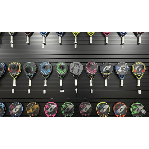 10 Soportes Palas De Pádel A Panel Racks Colgador Raquetas