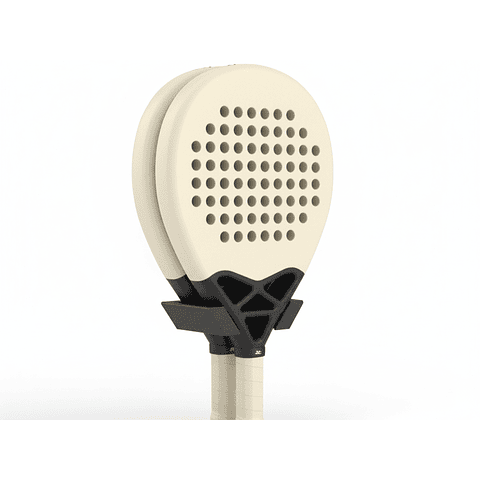 Soporte Doble Para Palas De Pádel Colgador De Raquetas Negro