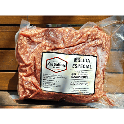Carne molida nacional (kg.)