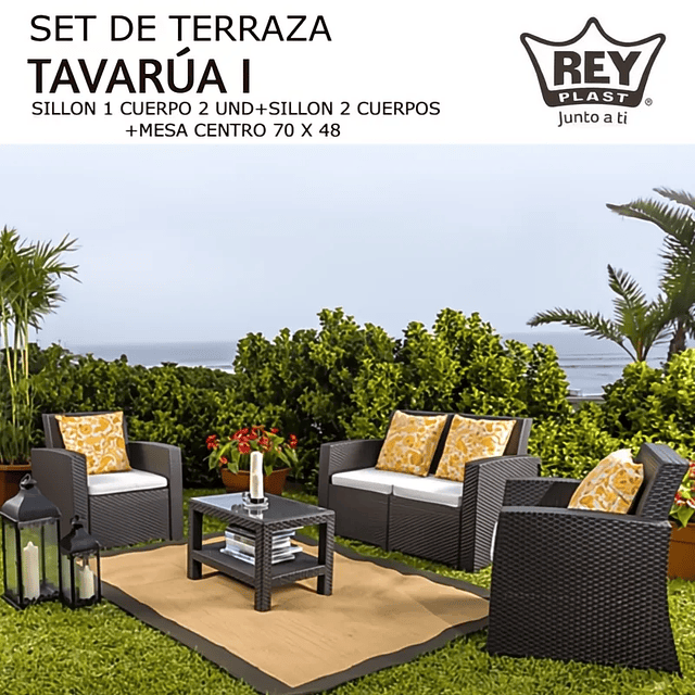 SET DE TERRAZA TAVARÚA I