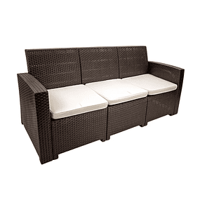 SILLON TAVARUA 3 CUERPO MODELO RATAN
