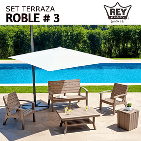 SET TERRAZA ROBLE # 03 