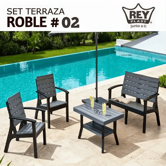 SET TERRAZA ROBLE # 02 