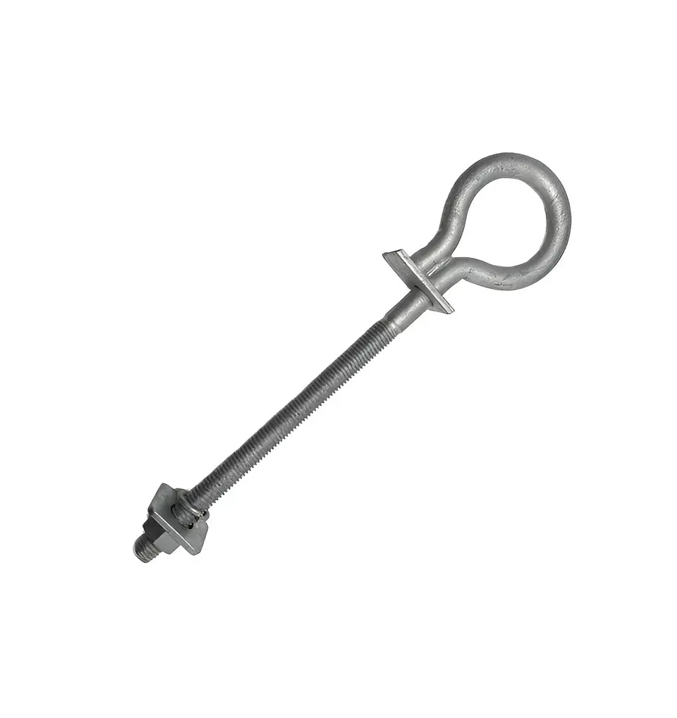 Perno Ojo Acero Galvanizado 5/8X7