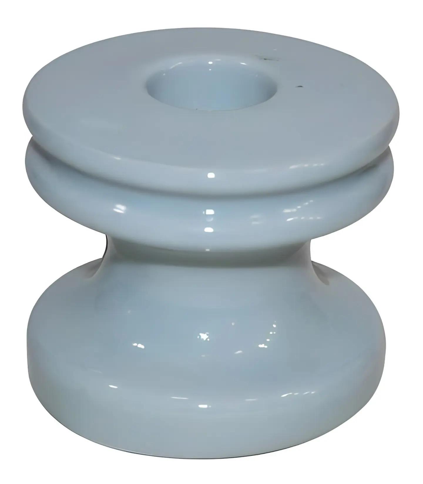 Aislador de Porcelana Carrete 79x76mm 53-2 1