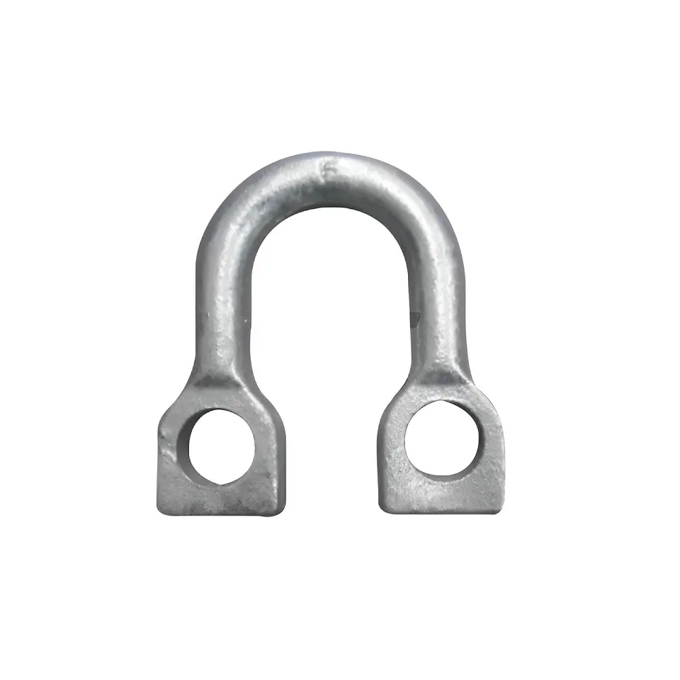 Grillete U Recto Anclaje Galvanizado 14mm 1