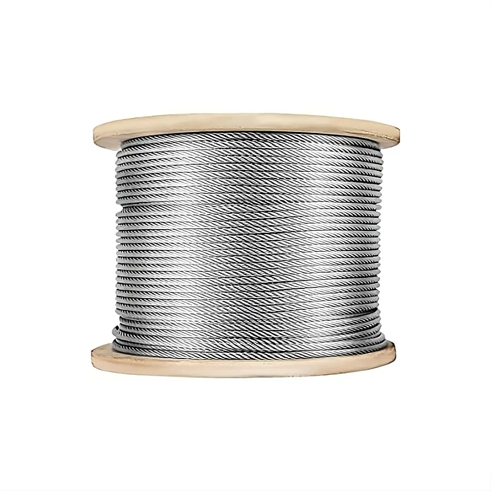 Cable de Acero Galvanizado 3/8 7 Hebras 1