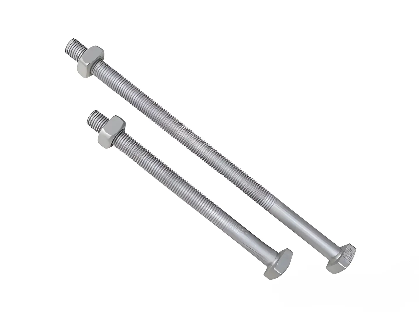 Perno Acero Galvanizado 1/2 X 10
