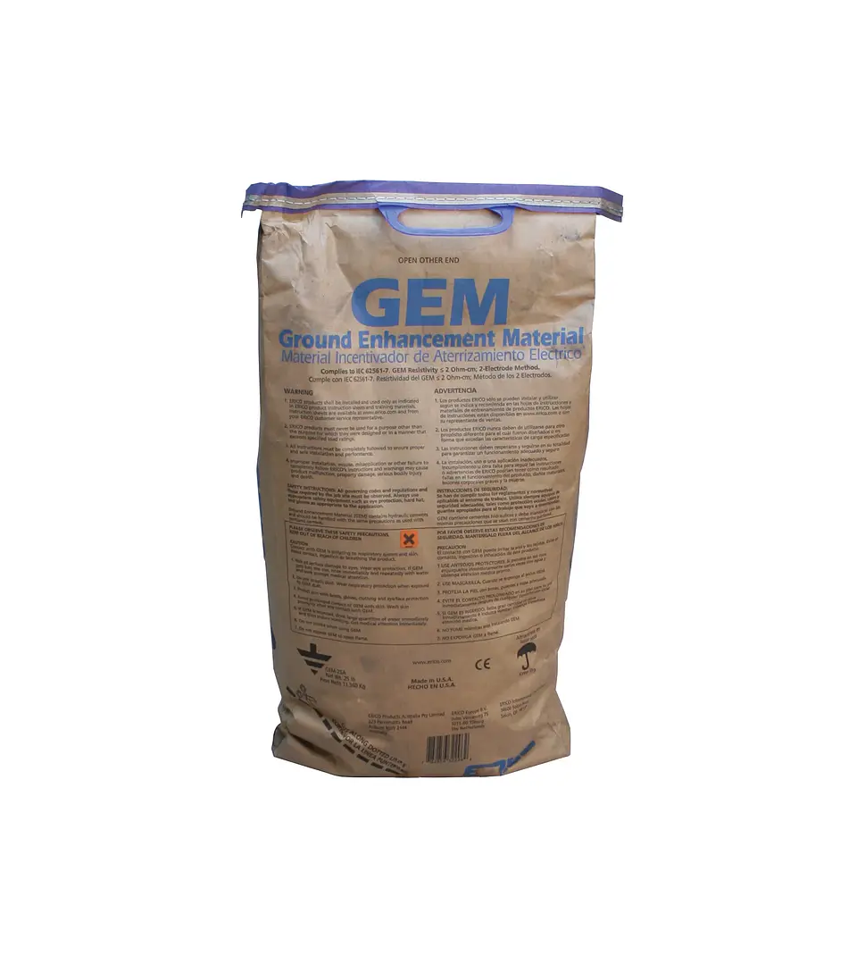 Compuesto puesta a tierra Erico GEM 25A 11,3 KG 1