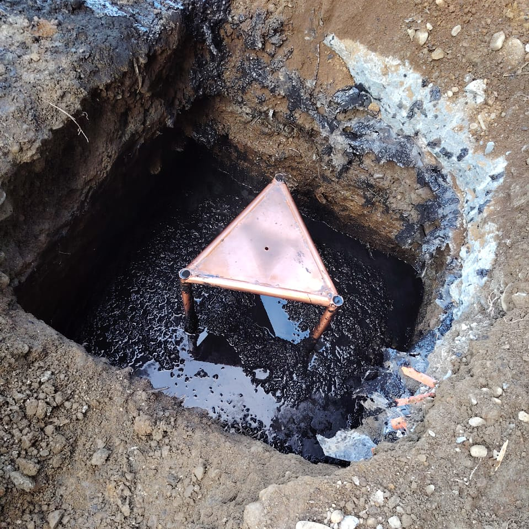 Malla de Tierra Magnetoactiva 45 A C/Acoplador 3