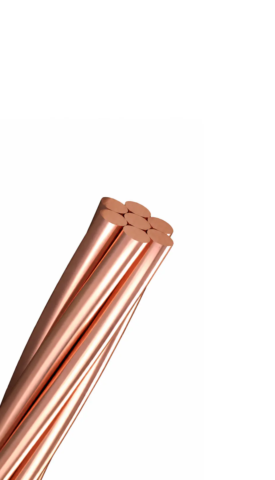 Cable de Cobre desnudo 25 mm2 7 Hebras 1