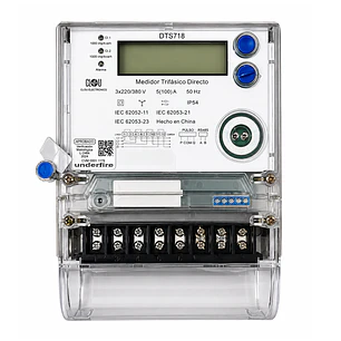 Medidor Trifásico Directo 3x220/380V 5(100)A