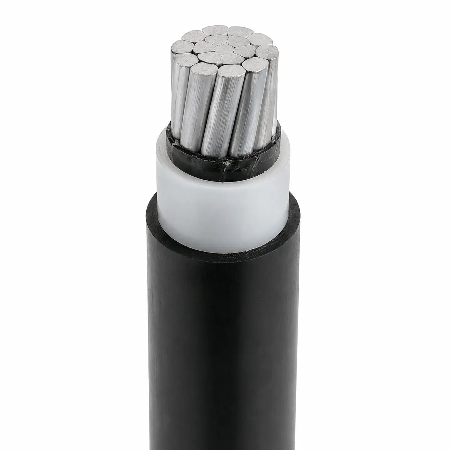 Cable Aluminio Protegido Tricapa Aéreo 70mm2 25KV 1
