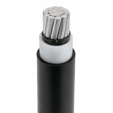 Cable Aluminio Aéreo 70mm2 15KV Tricapa